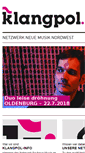 Mobile Screenshot of klangpol.de